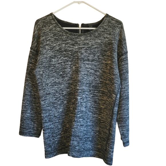 J. Crew Jaspe Zipper Back Wool Blend Sweater - Size M - Picture 1 of 5